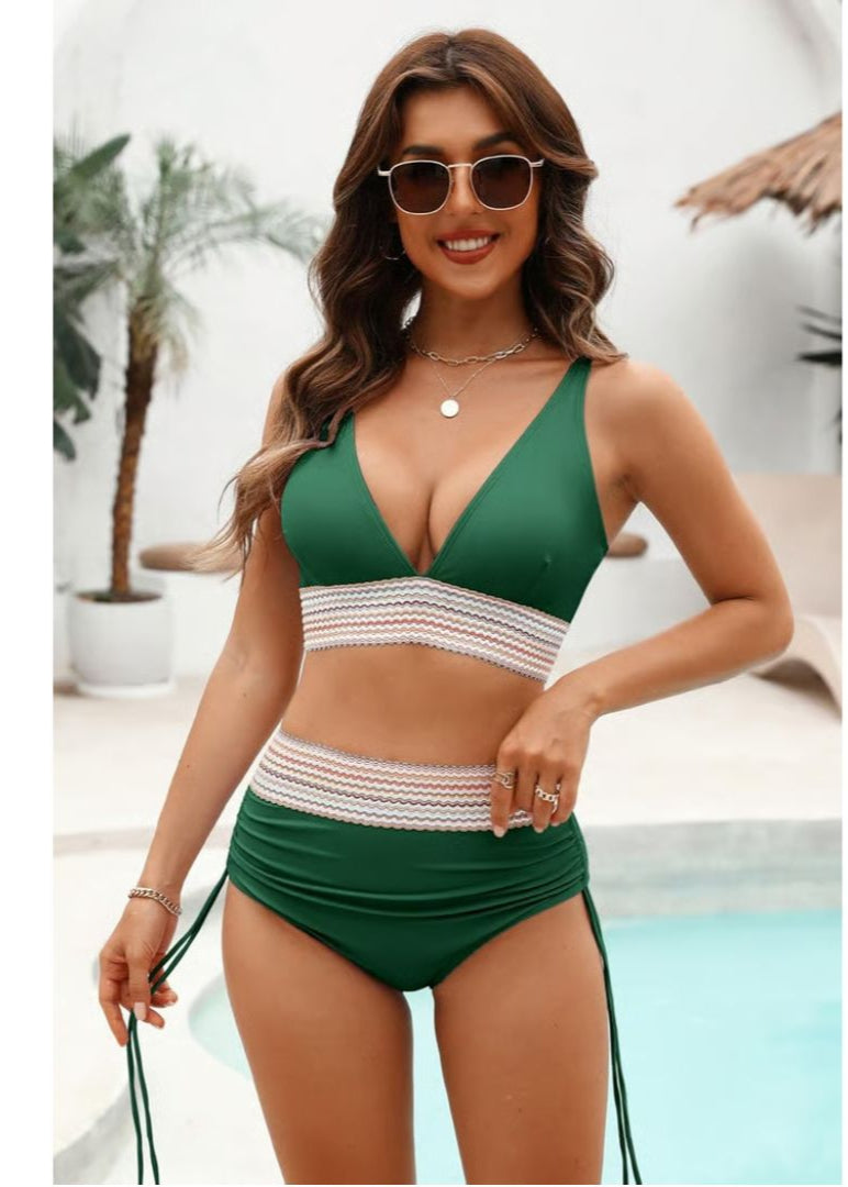 Isa - High-Waisted Bikini Set