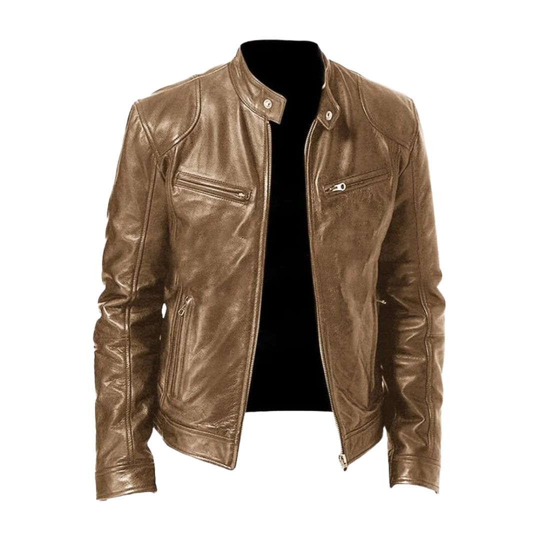 Alex - Casual Leather Jacket