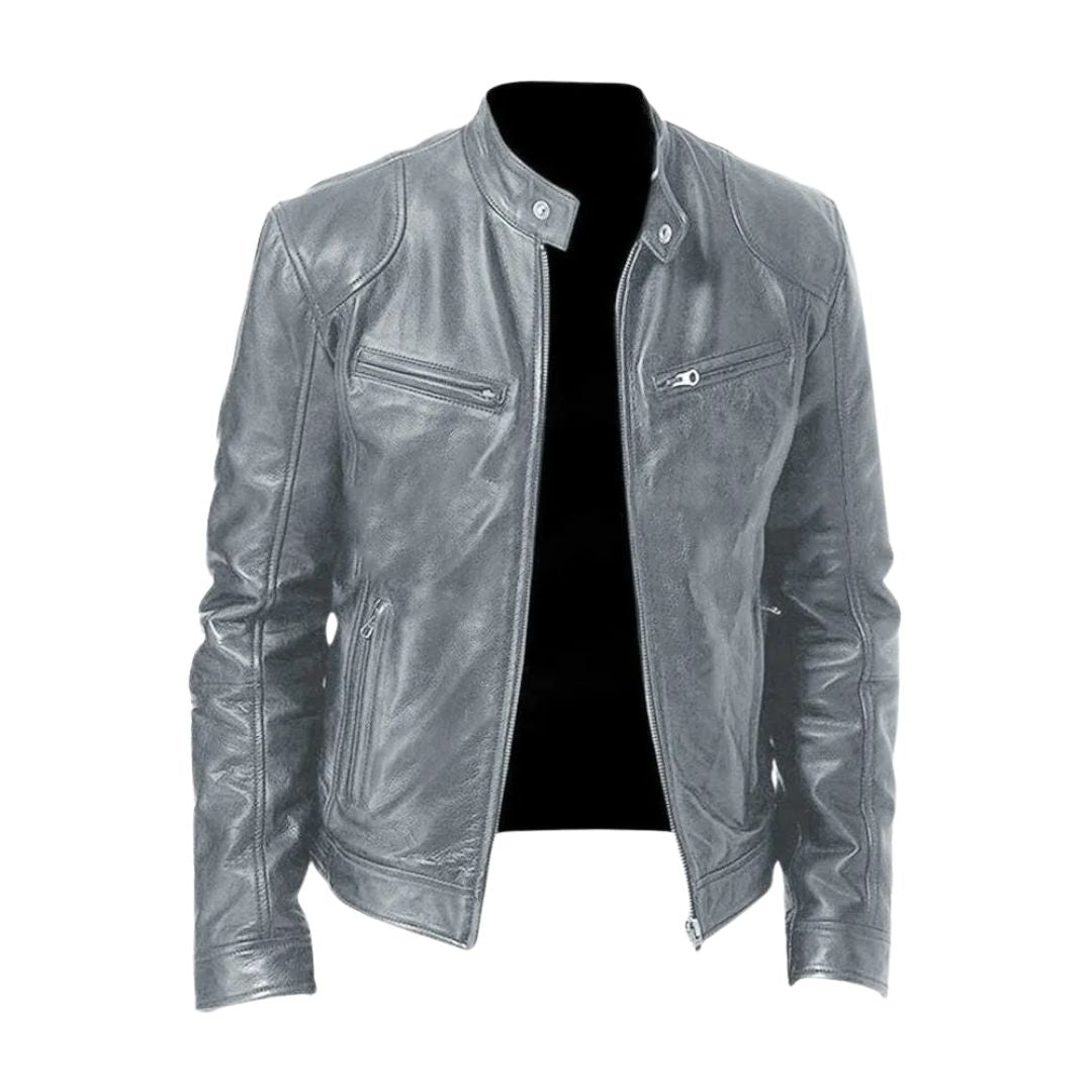 Alex - Casual Leather Jacket
