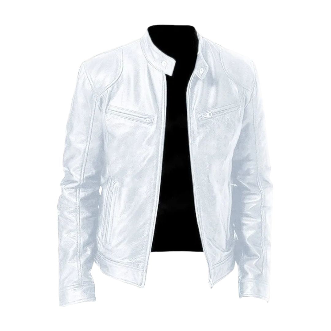 Alex - Casual Leather Jacket