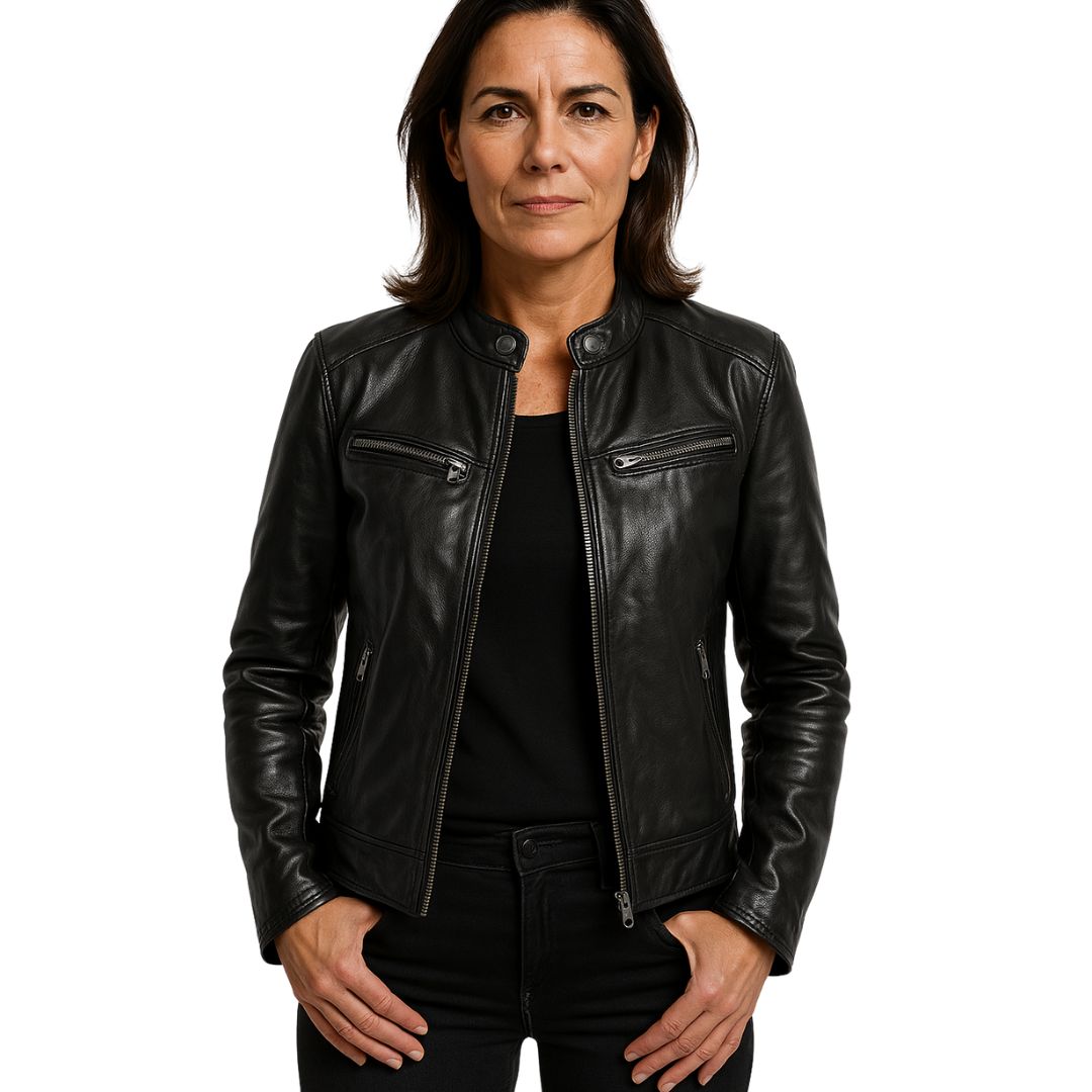 Alex - Casual Leather Jacket