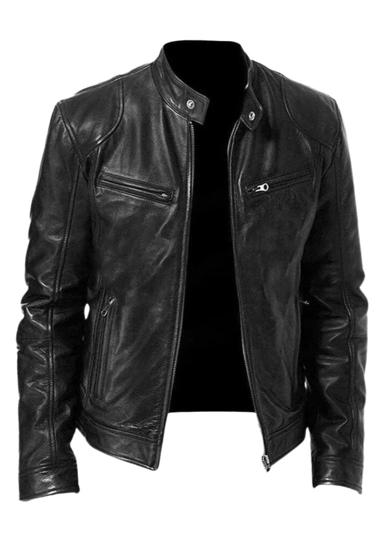 Alex - Casual Leather Jacket