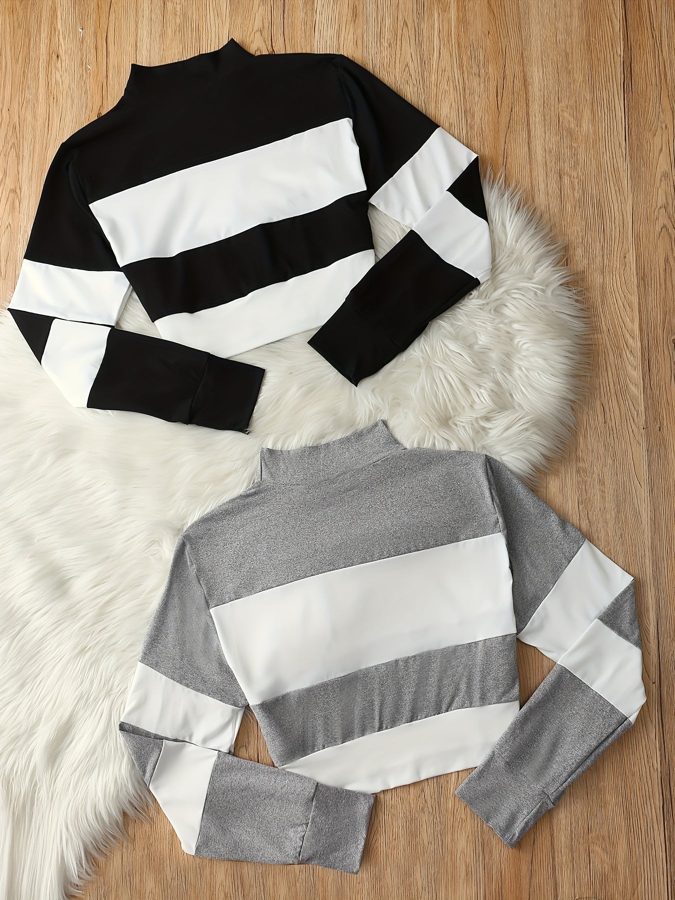 Vera - Crop Top High Neck Casual Chic New Style