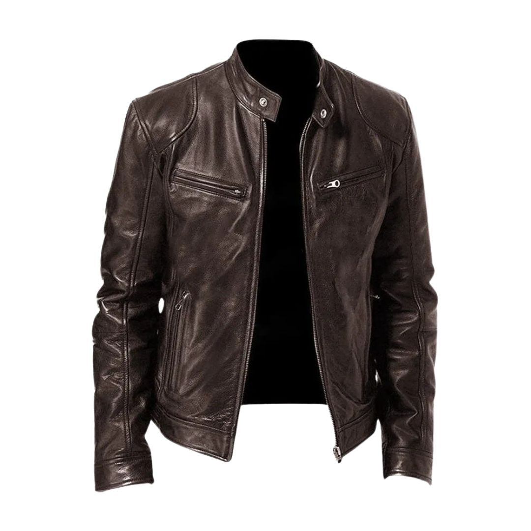 Alex - Casual Leather Jacket