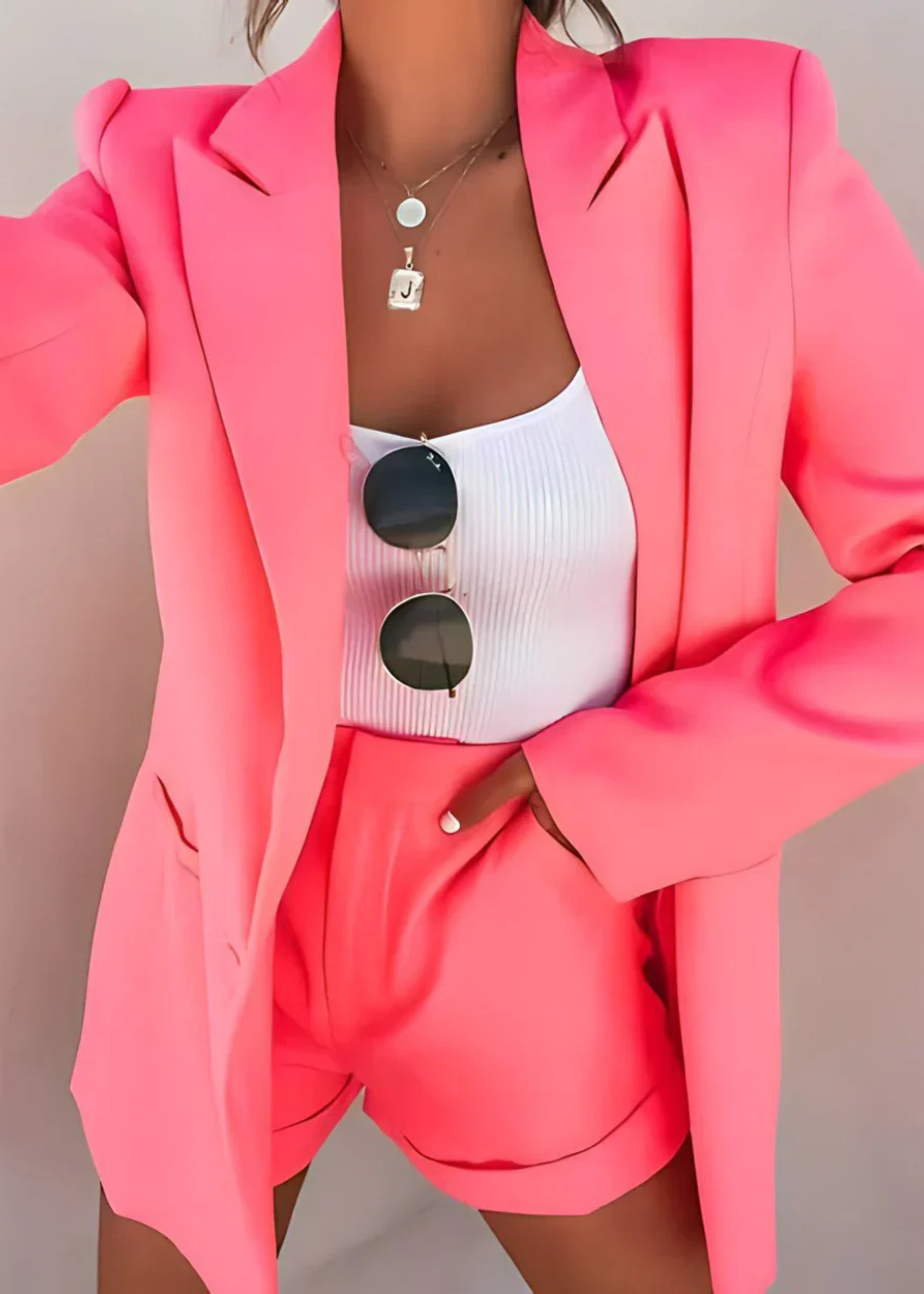 Zoe - 2-pieces blazer en shortset