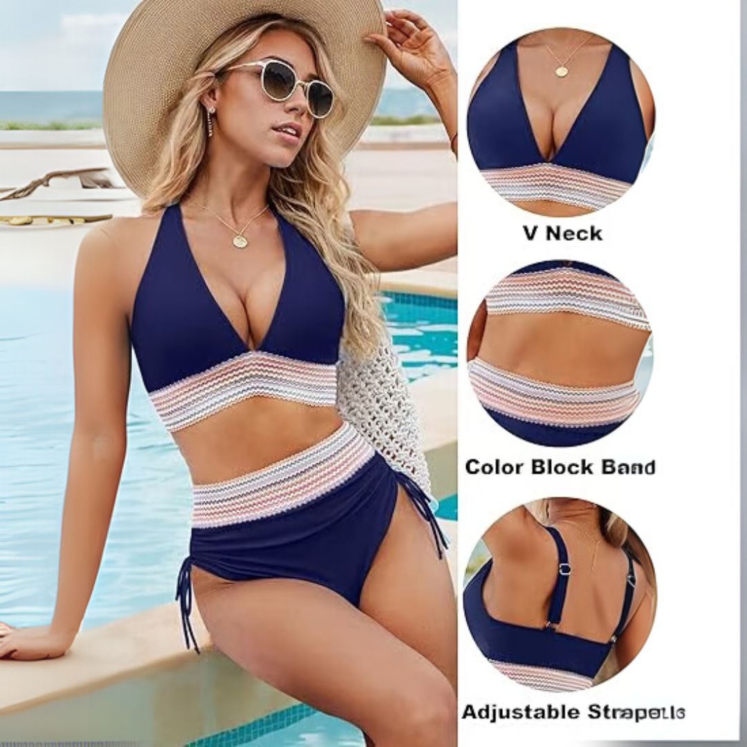 Isa - High-Waisted Bikini Set