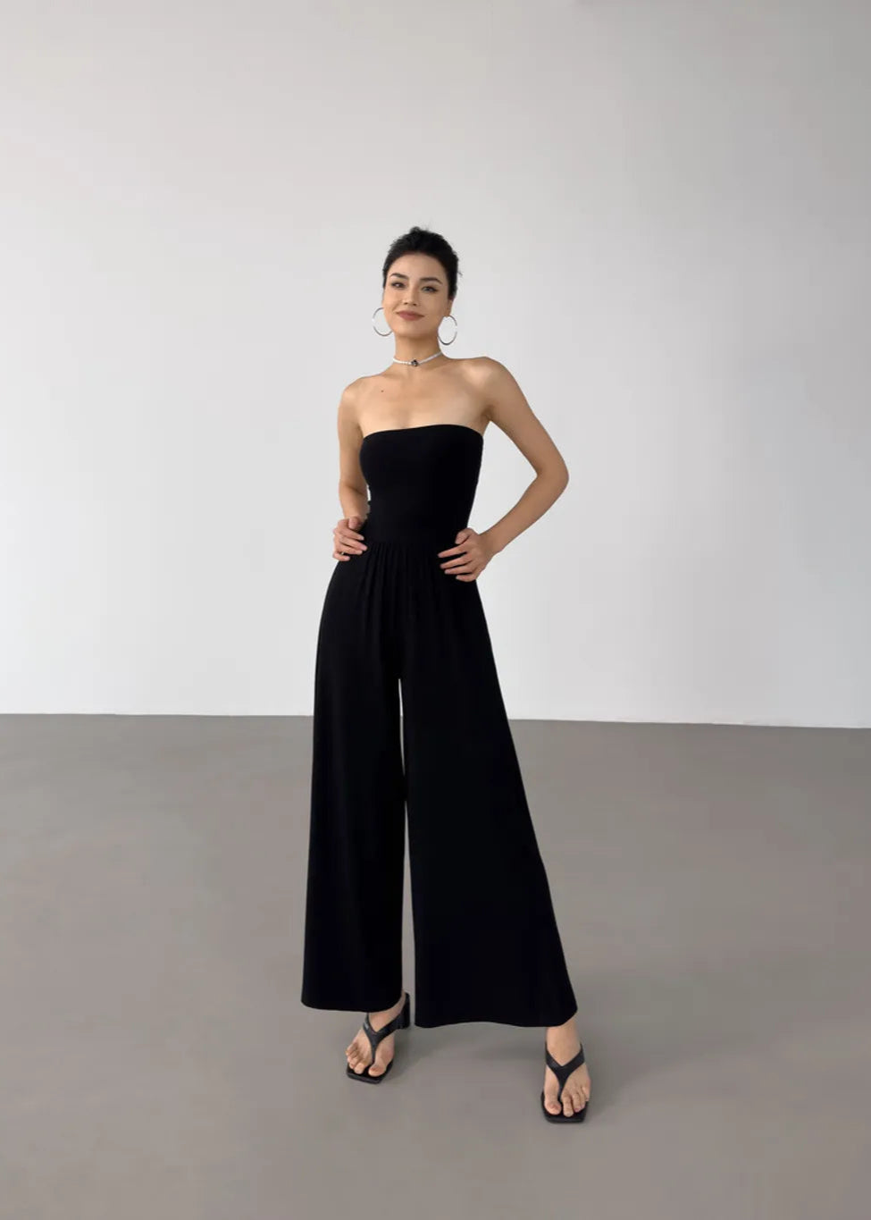 Florine - Strapless Jumpsuit