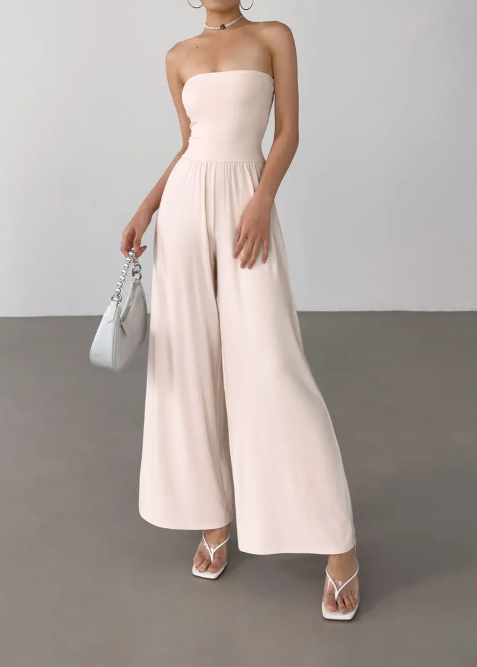 Florine - Strapless Jumpsuit