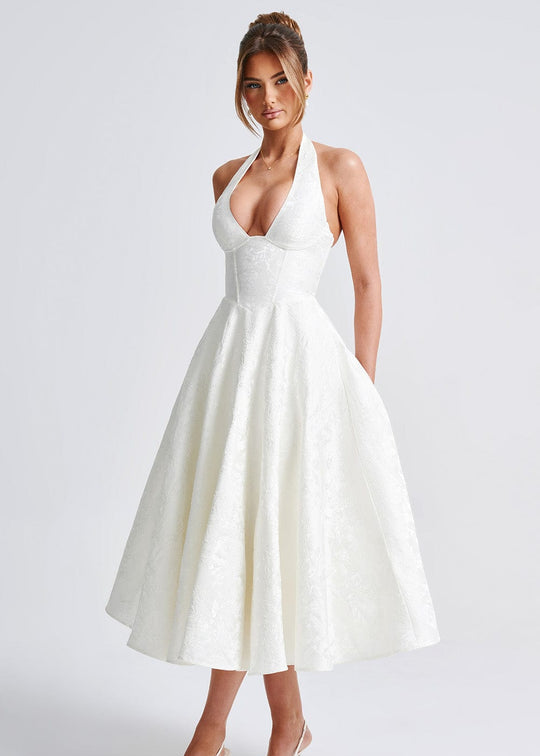 Catalina - Romantic Midi Dress