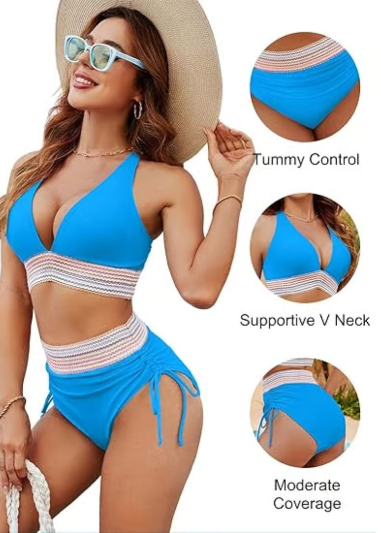 Isa - High-Waisted Bikini Set