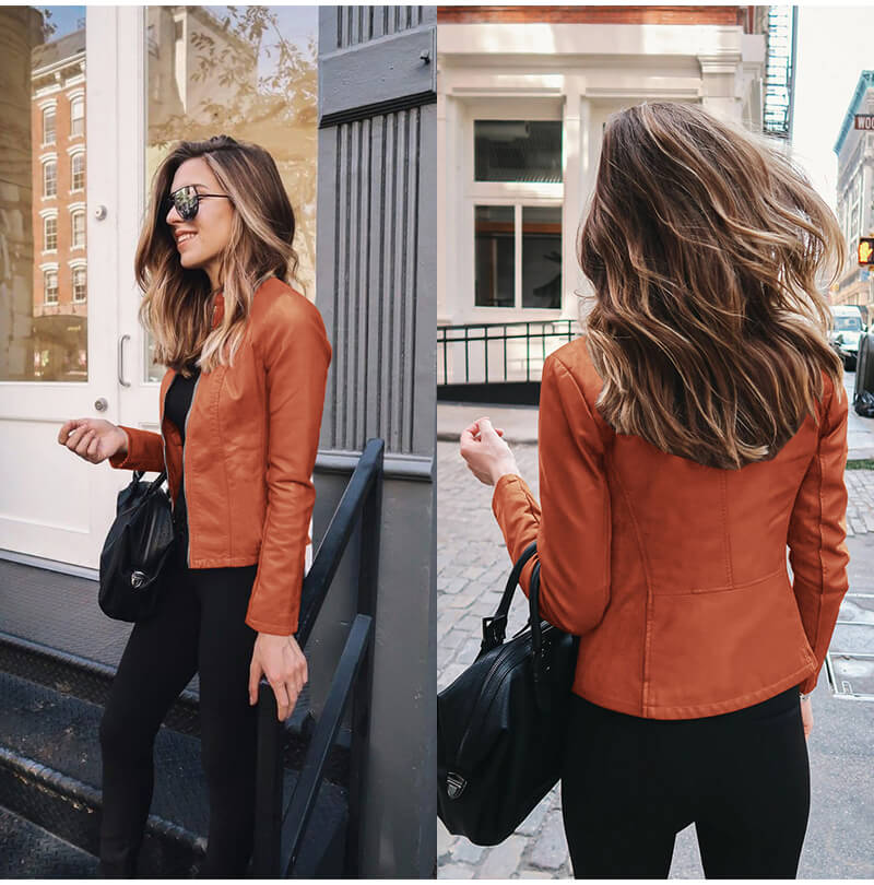 Sophia - Premium Italian Leather Jacket