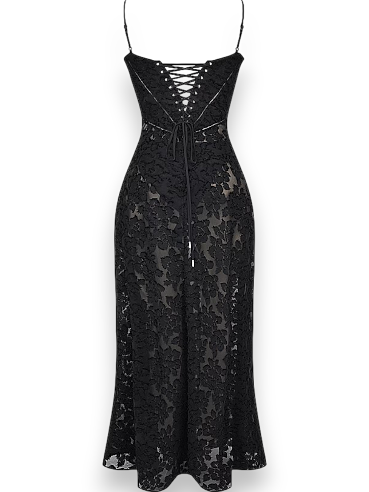 Amara - Blossom White Floral Vintage Gown