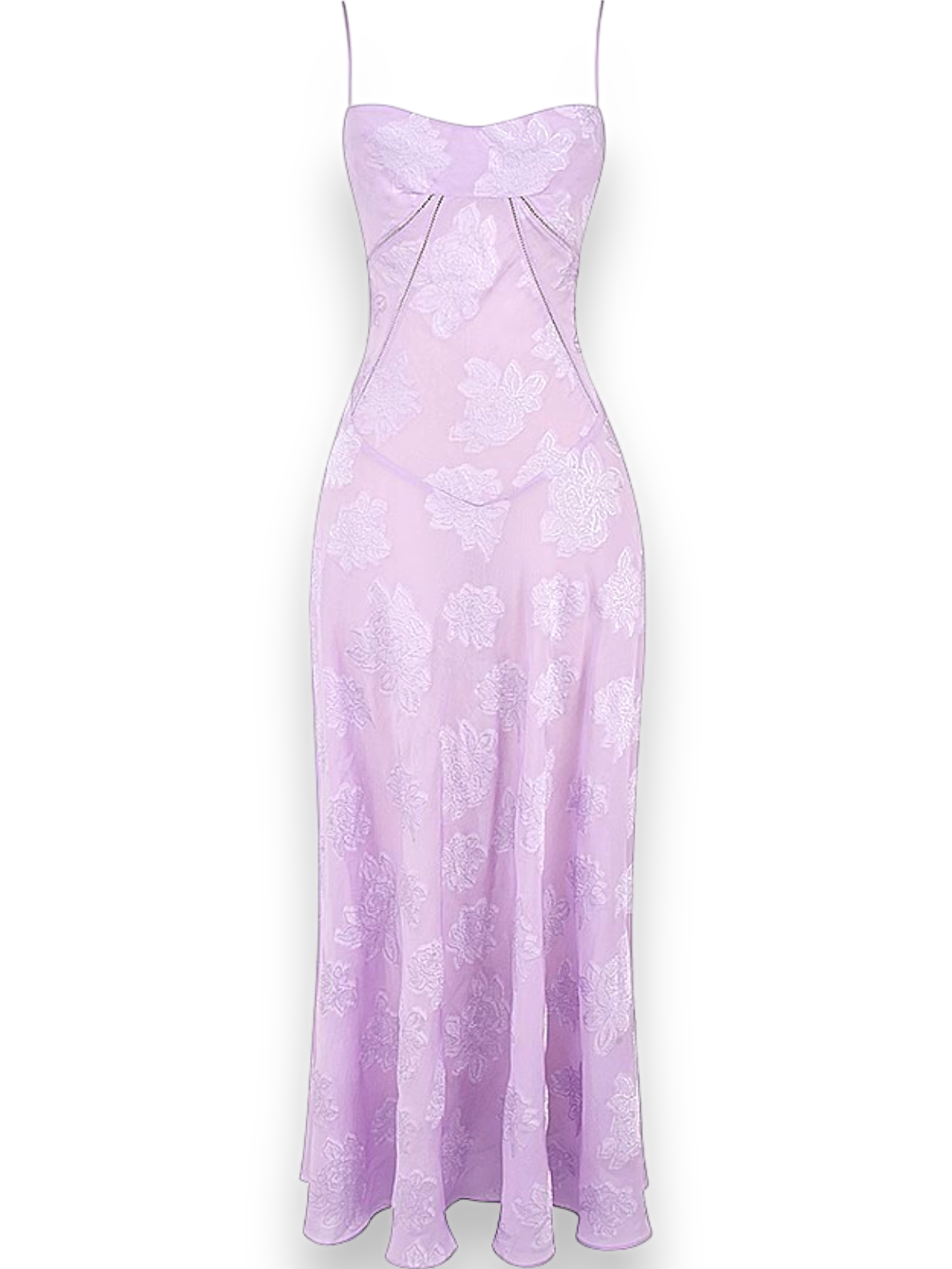 Amara - Blossom White Floral Vintage Gown