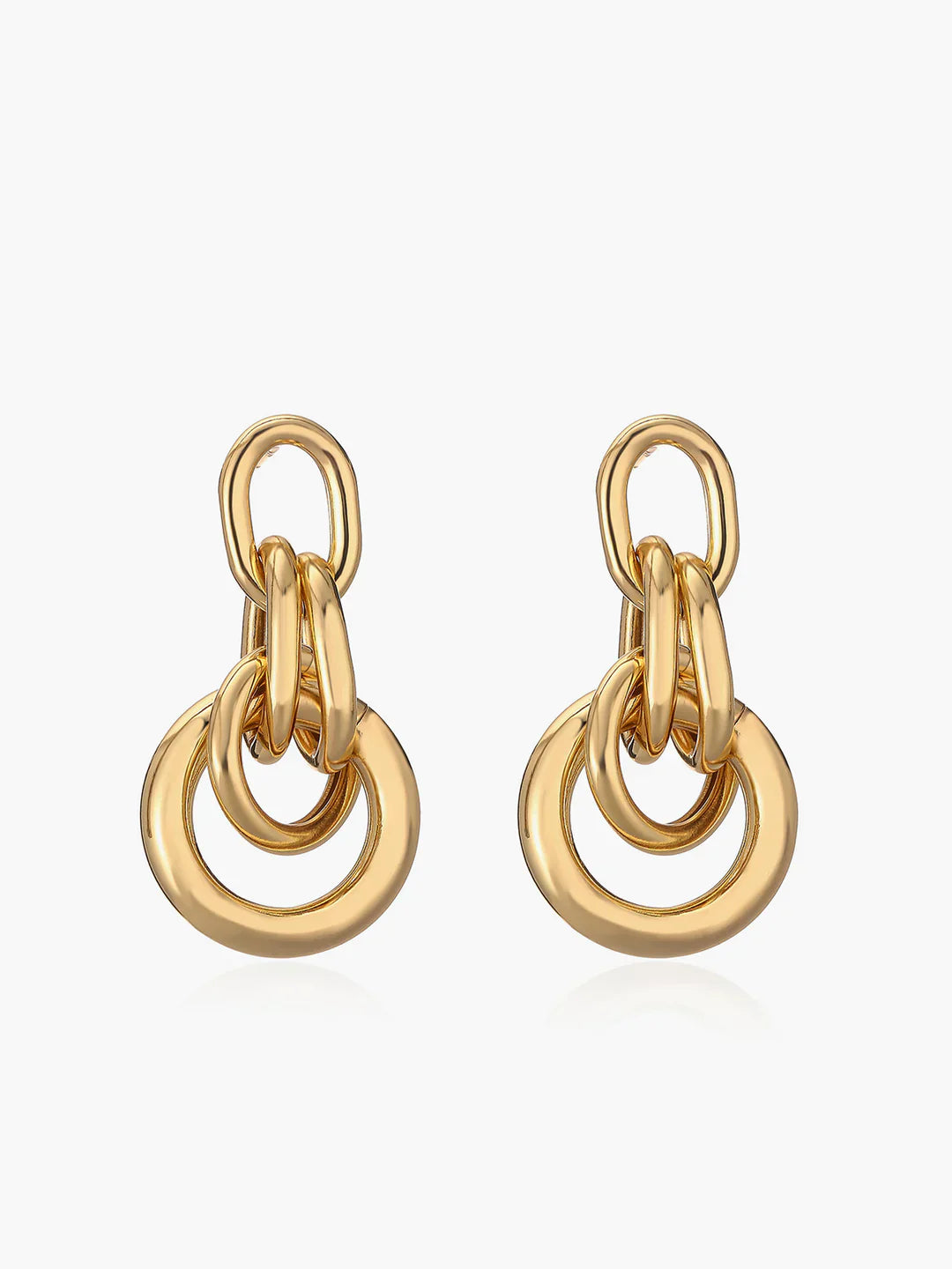 Knot Chunky Hoop Earrings