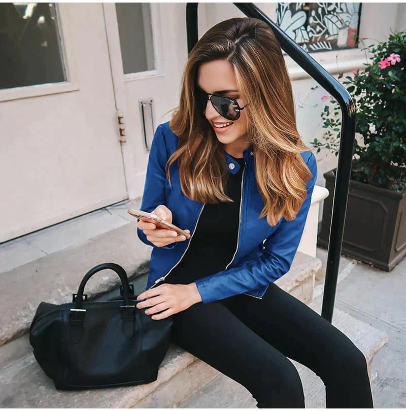 Sophia - Premium Italian Leather Jacket