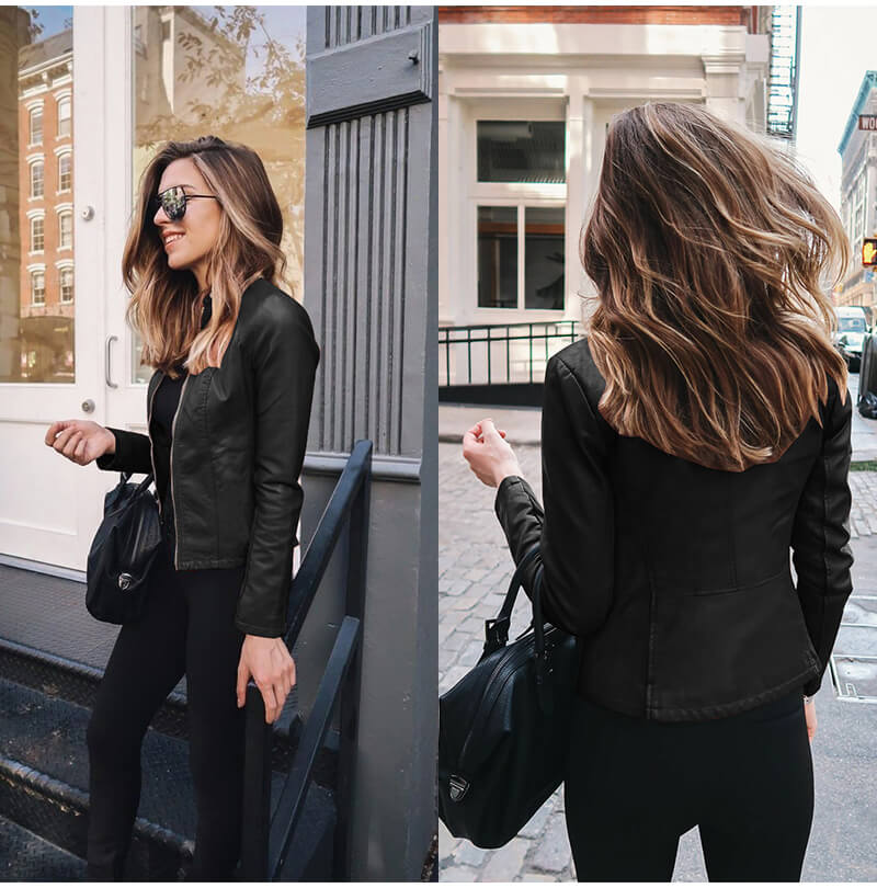Sophia - Premium Italian Leather Jacket