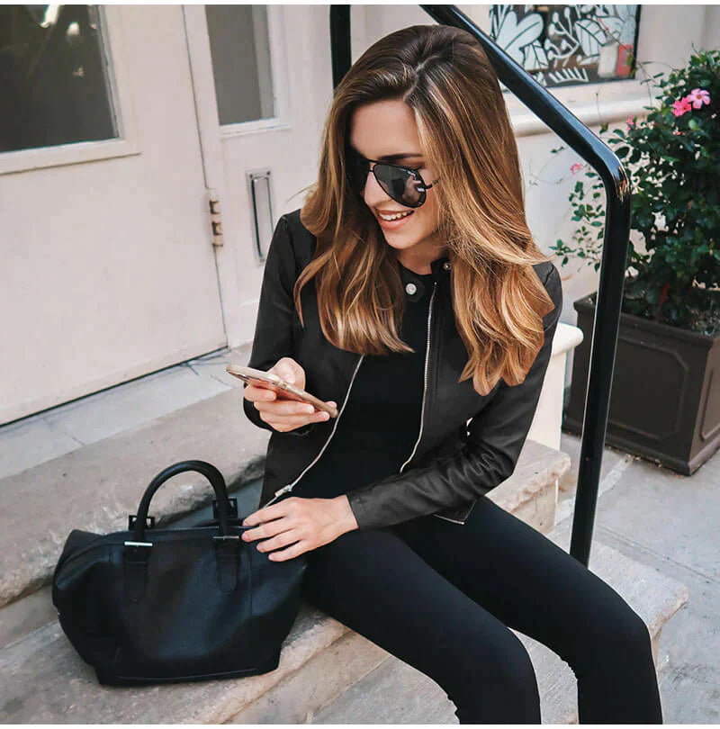 Sophia - Premium Italian Leather Jacket