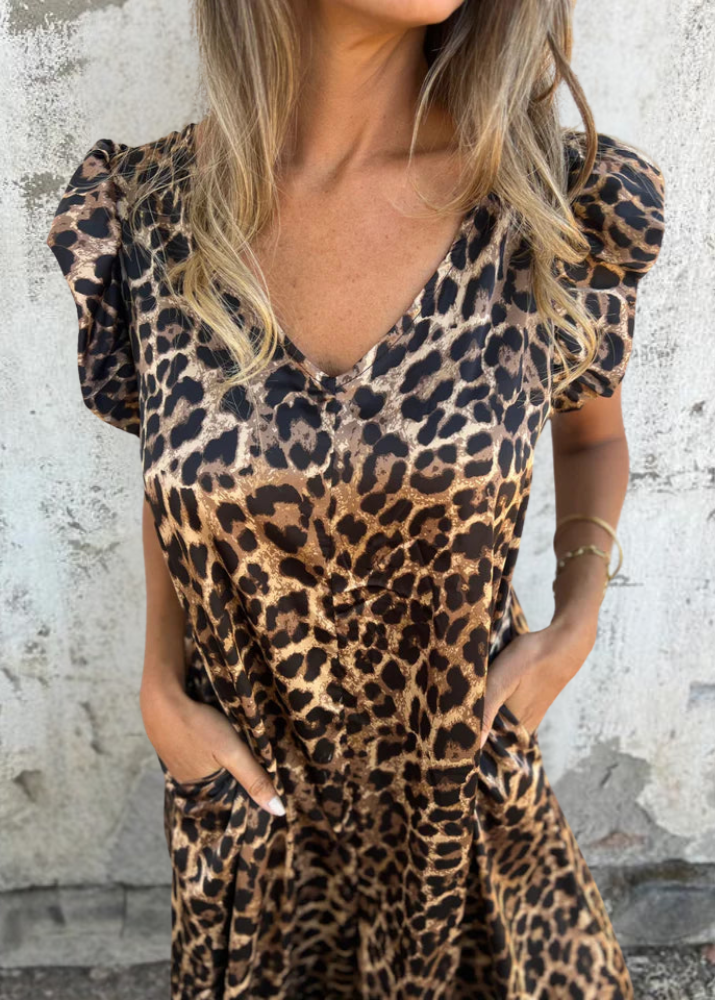 Lesley - Leopard Jumpsuit