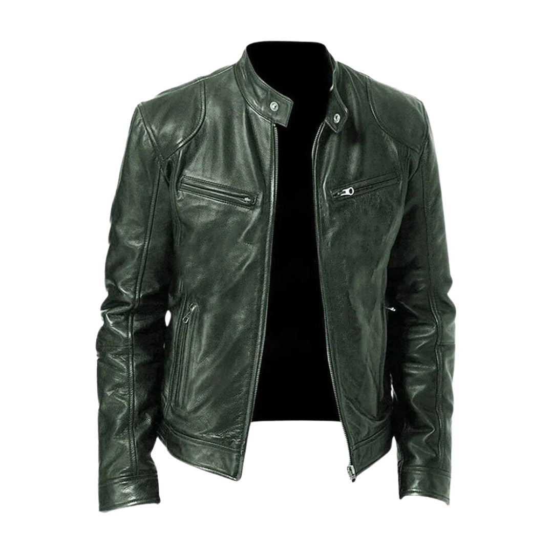 Alex - Casual Leather Jacket