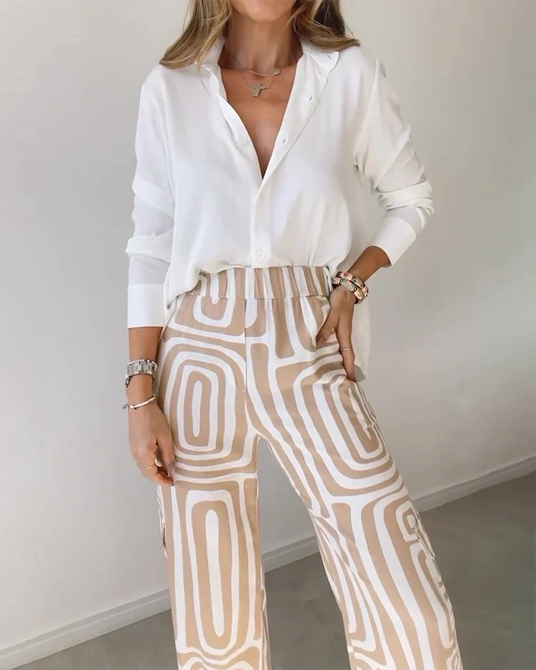Léa - Stylish trousers set