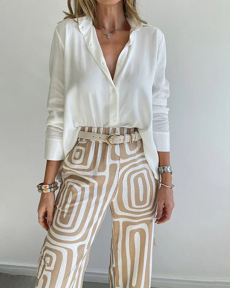 Léa - Stylish trousers set
