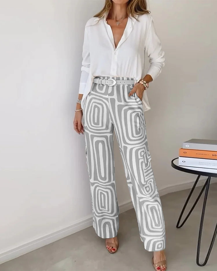 Léa - Stylish trousers set