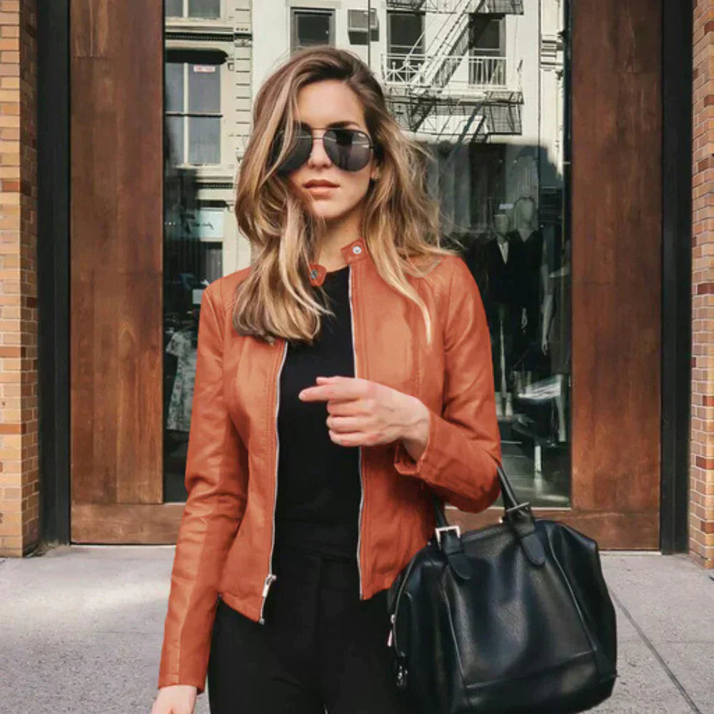 Sophia - Premium Italian Leather Jacket