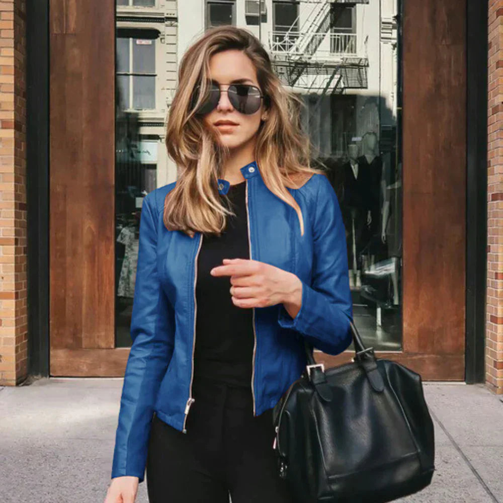 Sophia - Premium Italian Leather Jacket