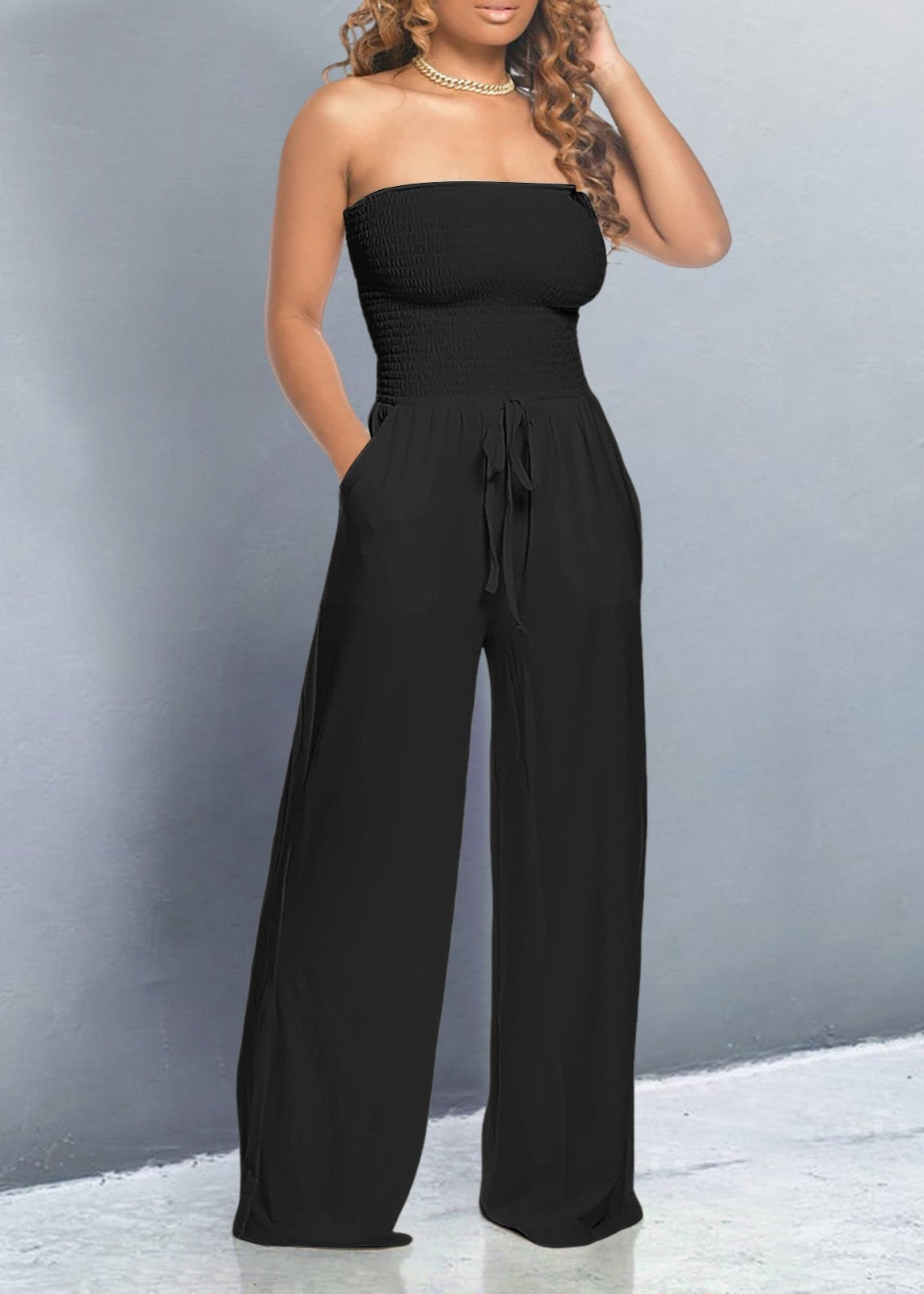 Isadora - Trendy Off-Shoulder Jumpsuit