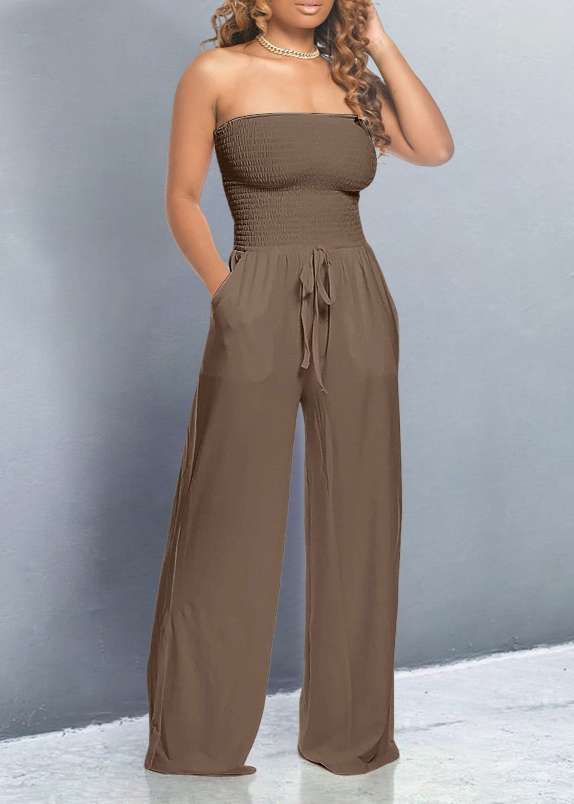 Isadora - Trendy Off-Shoulder Jumpsuit