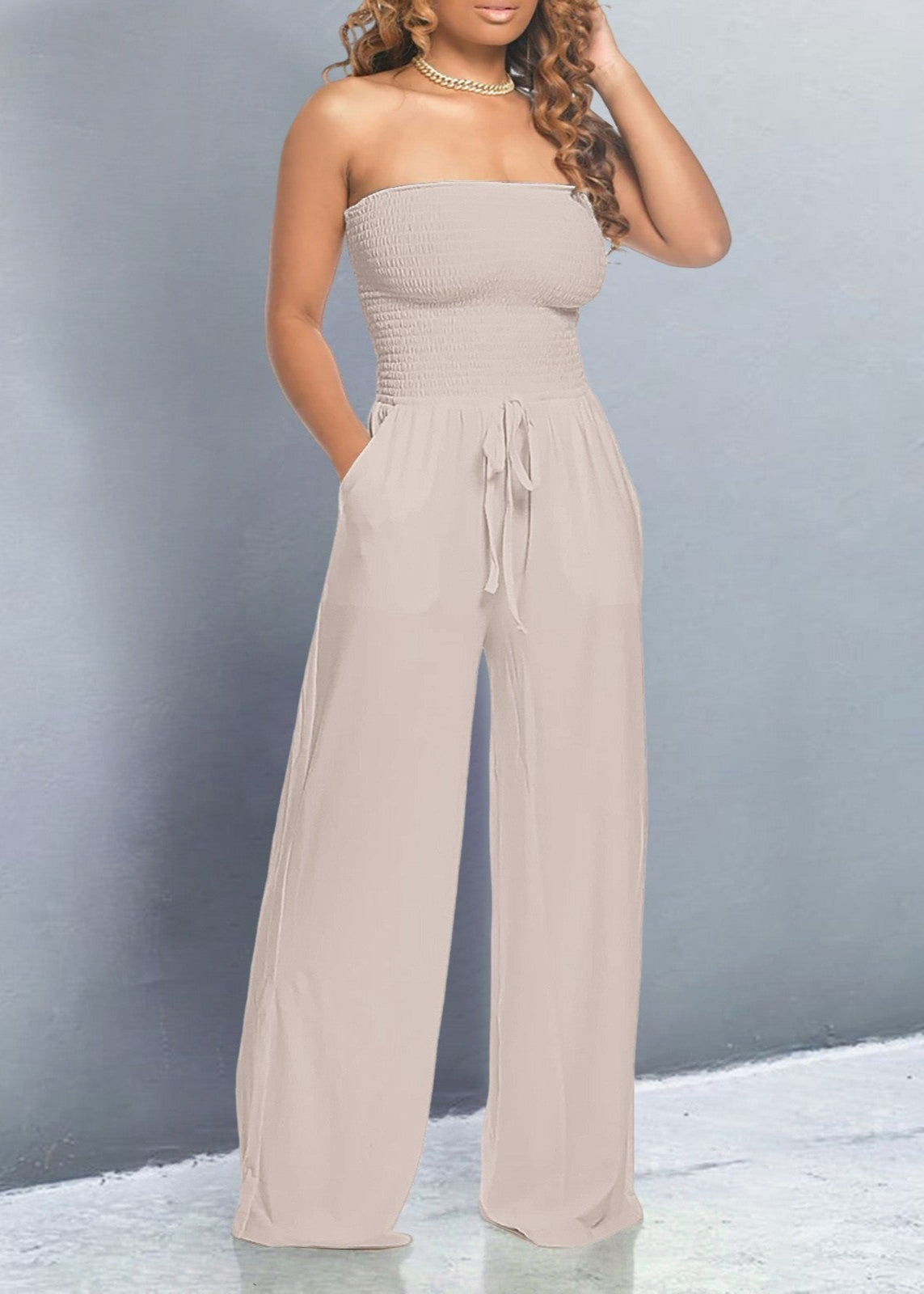 Isadora - Trendy Off-Shoulder Jumpsuit