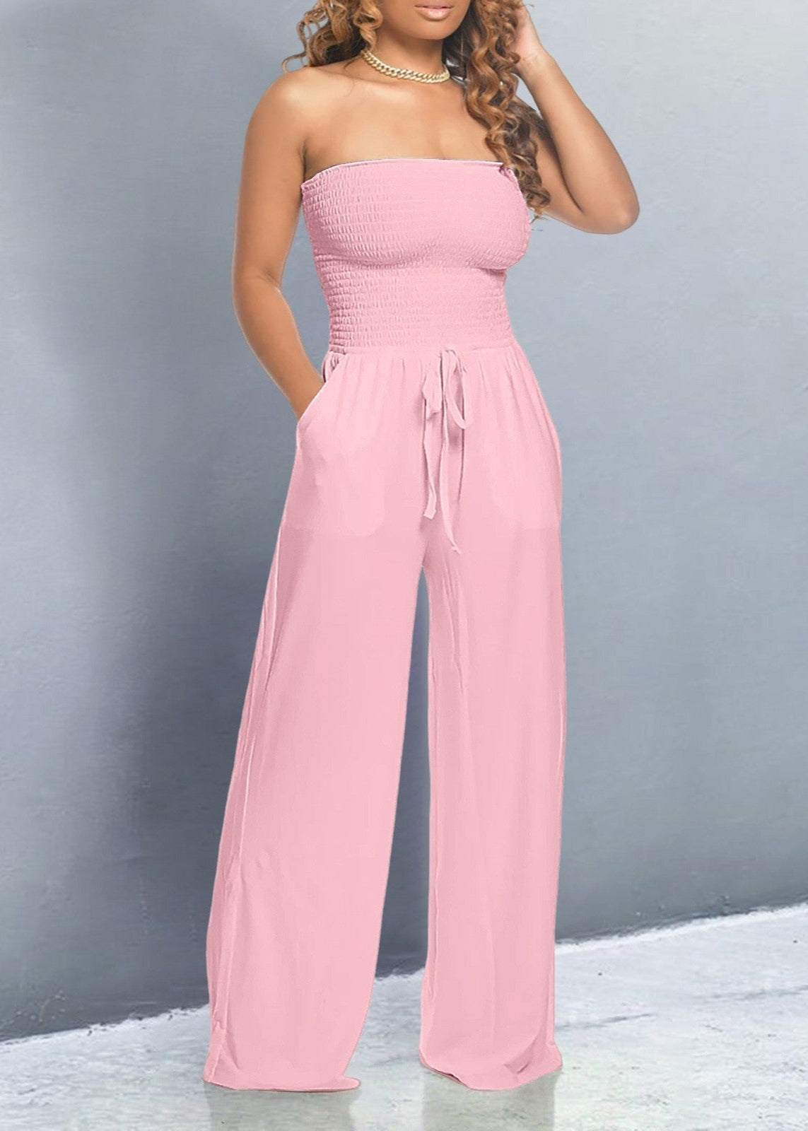 Isadora - Trendy Off-Shoulder Jumpsuit